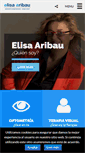 Mobile Screenshot of elisaribau.com